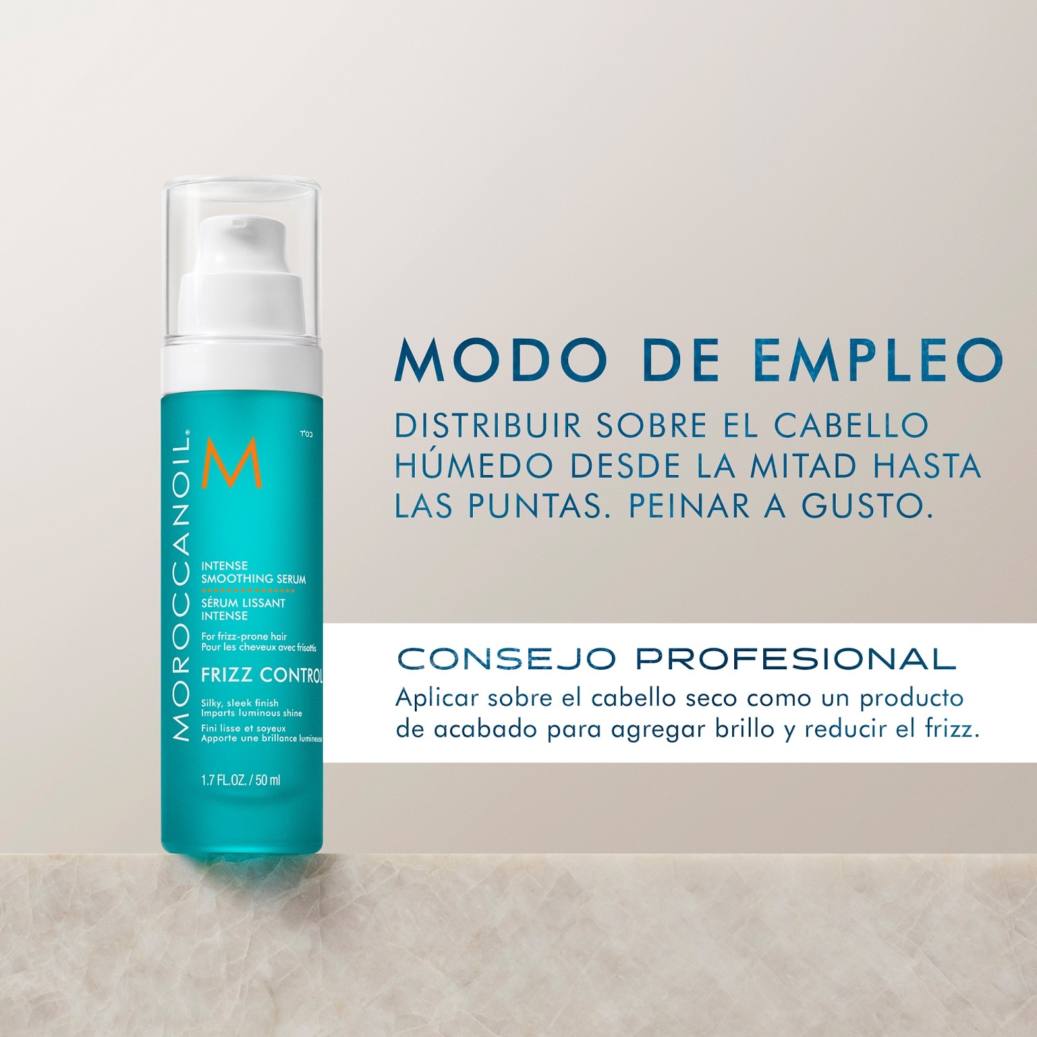 INTENSE SMOOTHING SERUM (SUERO NUTRITIVO PARA CONTROL DEL FRIZZ)